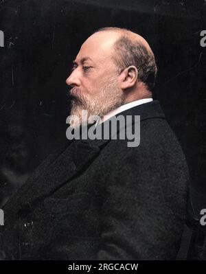 Edward VII (1841-1910), König von Großbritannien und Irland. Stockfoto