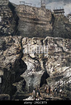 Diamond Mine - Kimberley, Südafrika Stockfoto