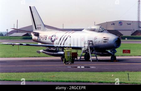 Nordamerika F-86A-5-NA Sabre G-SABR - 48-178 (MSN 151-43547) Stockfoto