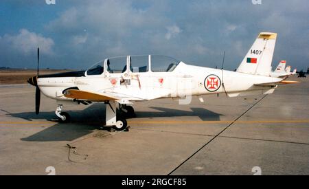 Forca Aerea Portuguesa - Socata TB-30 Epsilon 11407 (msn 164). (Forca Aerea Portuguesa - Portugiesische Luftwaffe). Stockfoto