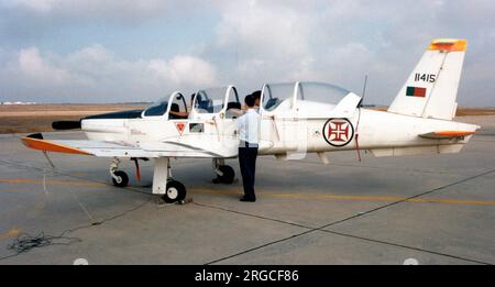 Forca Aerea Portuguesa - Socata TB-30 Epsilon 11415 (msn 172). (Forca Aerea Portuguesa - Portugiesische Luftwaffe). Stockfoto