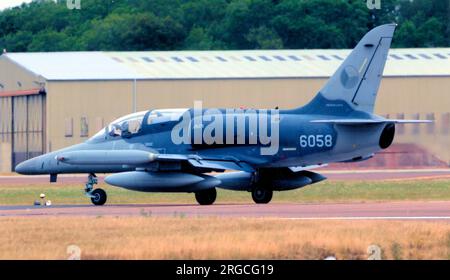 Tschechische Luftwaffe - Aero L-159T1 Albatros 6058 (msn 156058) vom 212.tl, in RAF Fairford für die RIAT am 19. Juli 2015. Stockfoto