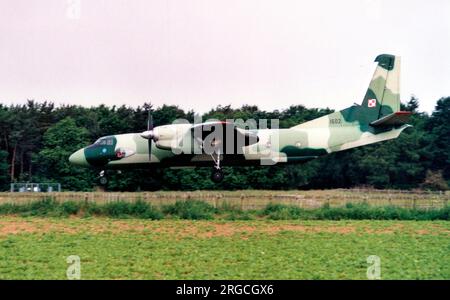 Polnische Luftwaffe - Antonov an-26 1602 (msn 16-02), von 13 plt. Stockfoto