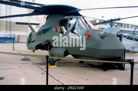 Boeing-Sikorsky RAH-66 Comanche 95-0001 (msn 2) auf der Pariser Flugmesse 1999 Stockfoto