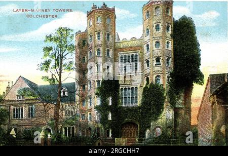 Layer-Marney Towers, Colchester, Essex Stockfoto