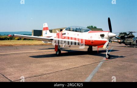 Armee de l'Air - Embraer EMB-312 Tucano 472 / 312-JQ (msn 312472), vom DV05,312. (Armee de l'Air - Französische Luftwaffe) Stockfoto