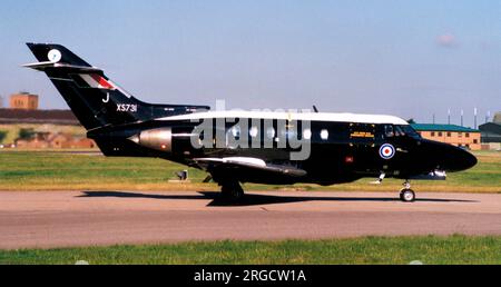 Royal Air Force - Hawker Siddeley Dominie T.1 XS731/J (msn 25055), von 6 FTS. Stockfoto