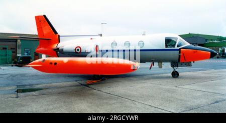 Aeronautica Militare - Piaggio-Douglas PD.808RM MM62017 (msn 524) vom 14 Stormo, auf der RAF Cottesmore für die Royal International Air Tattoo im Juli 2000. (RM – Radiomisure – Radio – Radar – Kalibrierung der Navigationshilfe). (Aeronautica Militare - Italienische Luftwaffe) Stockfoto