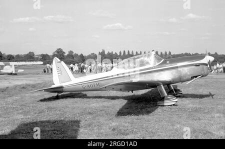 De Havilland DHC-1 Chipmunk 22 G-AOTM (msn C1/0862), von Bristol Aircraft Ltd. Stockfoto