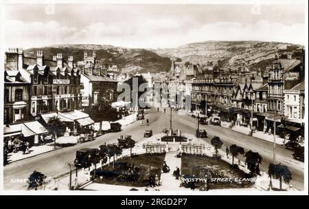 Mostyn Street, Llandudno, Wales Stockfoto