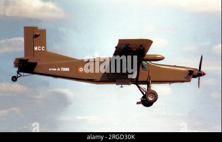 Aviation legere de l'armee de Terre - Pilatus PC-6/B2-H4 Turbo-Porter MCC / F-MMCC (msn 889), vom 1. GSALAT. (Aviation legere de l'Armee de Terre - ALAT - Army Light Aviation). Stockfoto