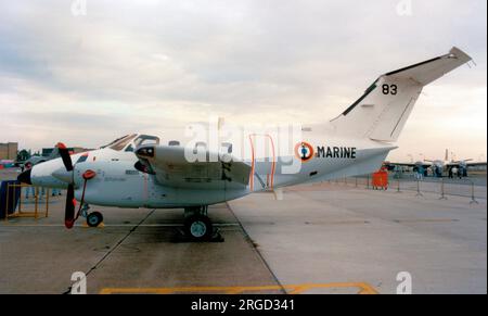 Aeronavale - Embraer EMB-121 Xingu 83 (msn 121-083) (Aeronavale - Aeronautique Navale - French Naval Aviation) Stockfoto