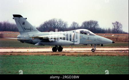 Aeronautica Militare - AMX International AMX MM7120 / 3-10 (msn IX032), vom 3 Stormo am Amendola Air Base, bei Foggia. (Aeronautica Militare - Italienische Luftwaffe) Stockfoto