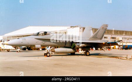 United States Marine Corps - McDonnell Douglas F/A-18C '06', von VMFA-451. Stockfoto