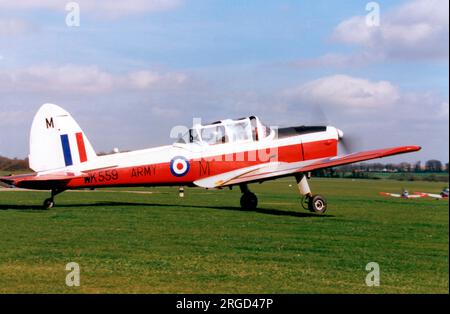 Army Air Corps - de Havilland Canada DHC.1 Chipmunk T.10 WK559 (msn C1/0576). Stockfoto