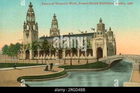 Palace of Women's Work - Franco-British Exhibition, White City, London. Stockfoto