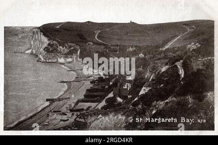 St. Margaret's Bay, Kent. Stockfoto