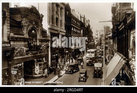 Bond Street, London. Stockfoto