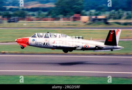 Armée de l'Air - Fouga CM.170 Magister 529 - 312-AX (msn 529). (Armee de l'Air - Französische Luftwaffe). Stockfoto