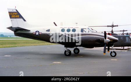 United States Army - Beechcraft U-21A Ute 67-18048 (MSN LM-49 Model A90 King Air) Stockfoto