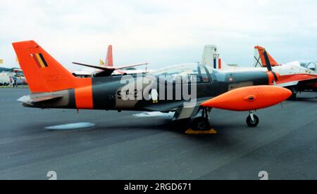 Force Aerienne Belge - SIAI-Marchetti SF.260MB ST-21 (msn 10-21). (Force Aerienne Belge - Belgische Luftwaffe). Stockfoto