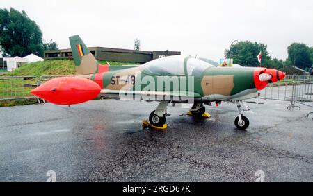 Force Aerienne Belge - SIAI-Marchetti SF.260MB ST-48 (msn 848). (Force Aerienne Belge - Belgische Luftwaffe). Stockfoto