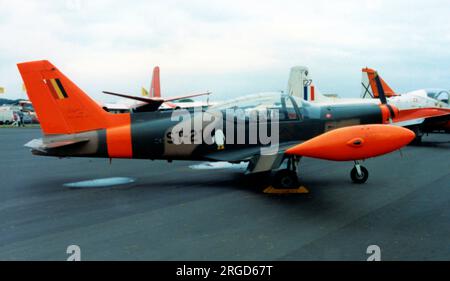 Force Aerienne Belge - SIAI-Marchetti SF.260MB ST-21 (msn 10-21). (Force Aerienne Belge - Belgische Luftwaffe). Stockfoto