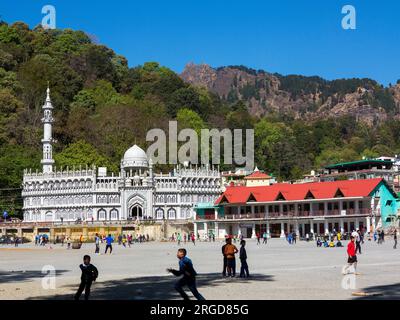 The Flats eine Touristenattraktion in Nainital, Uttarakhand, Indien Stockfoto