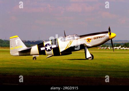 Nordamerikanische A-36A N251A/42-83731 (MSN 97-15949), von der Fighter Collection, in Duxford, Großbritannien. Stockfoto