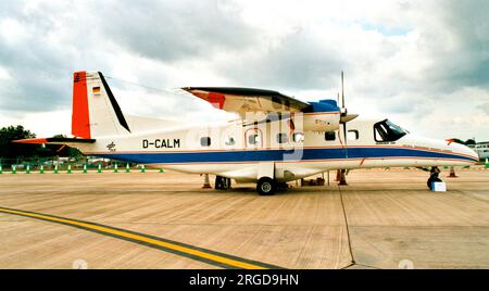 Dornier do-228-101 D-CALM (msn 7051), vom Natural Environment Research Council, auf der Royal International Air Tattoo - RAF Fairford, 24. Juli 2003. Stockfoto