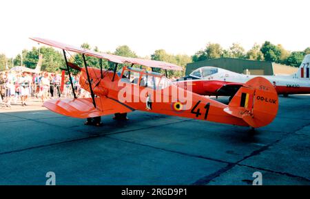 Stampe-Vertongen SV-4B OO-LUK/V-41 (msn 1183) Stockfoto