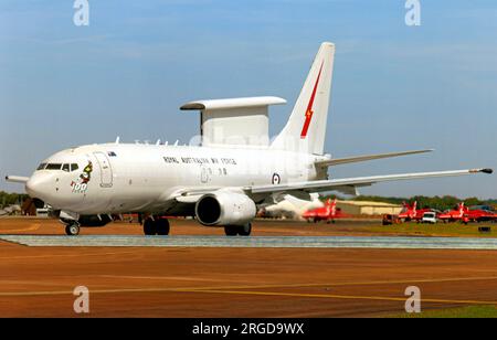 Royal Australian Air Force - Boeing E-7A Wedgetail A30-006 (msn 33987), auf der Royal International Air Tattoo - RAF Fairford 14. Juli 2017. Stockfoto