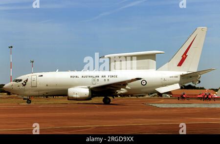 Royal Australian Air Force - Boeing E-7A Wedgetail A30-006 (msn 33987), auf der Royal International Air Tattoo - RAF Fairford 14. Juli 2017. Stockfoto