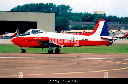 Jagdflugzeug Provost T.3A G-BVEZ / XM479 (msn PAC/W/9287), am 13. Juli 2018 in RAF Fairford für die Royal International Air Tattoo. Stockfoto