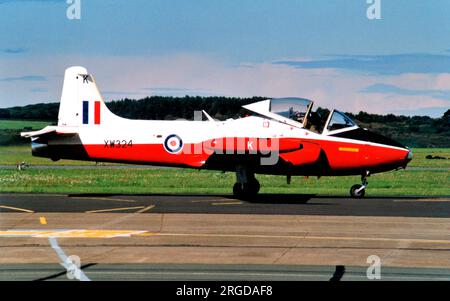 Royal Air Force — BAC Jet Provost T.5 XW324/K (msn EEP/JP/988), vom 6 FTS. Stockfoto