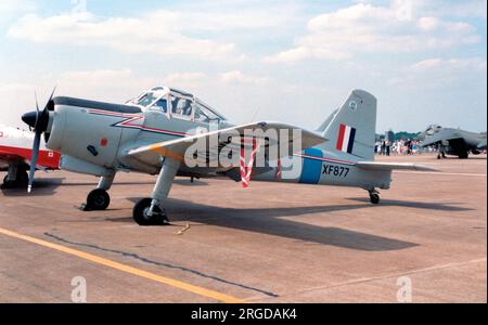 Percival S.56 Provost T.1 G-AWVF / XF877 (msn PAC/56/375). Stockfoto