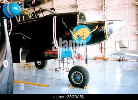 Douglas B-26C Invader N8036E „My Mary Lou“ (msn 28975, ex 44-35696) der Collings Foundation / Aviation Museum of Texas, Uvalde, Texas. Stockfoto