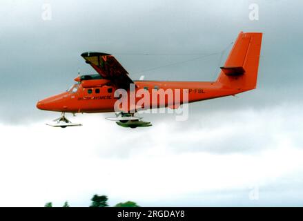 De Havilland Canada DHC-6-300 Twin Otter VP-FBL (msn 839), British Antarctic Survey. Stockfoto