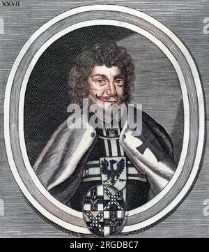 PAUL BELLIZER von RUSSDORF Großmeister der Teutonischen Ritter. Stockfoto