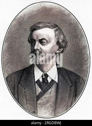 ADOLF FRIEDRICH, graf von SCHACK (1815-1894), deutscher Schriftsteller. Stockfoto