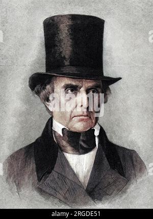 DANIEL WEBSTER, amerikanischer Anwalt und Staatsmann Stockfoto