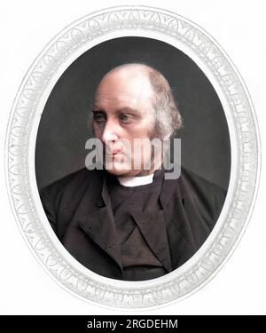 JAMES RUSSELL WOODFORD Kirchenmann, Bischof von Ely Stockfoto