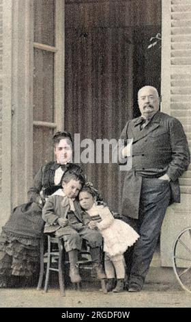 ACHILLE-FRANCOIS BAZAINE, französischer Militärkommandeur, der in Mexiko hervorragend gekämpft hat und eine mexikanische Frau heiratete. Stockfoto