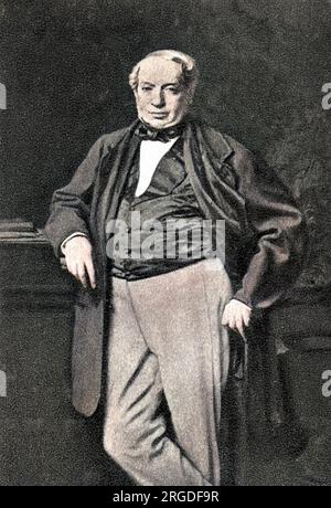 Baron JAMES DE ROTHSCHILD, Sohn von Mayer R., Gründer der französischen Bankfiliale, 1867 fotografiert. Stockfoto