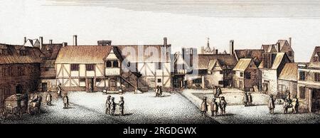 Residenz des earl of Arundel, der Schutzpatron von Hollar. Stockfoto