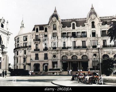 Hotel de Paris, Monte Carlo in den 1930er. Stockfoto