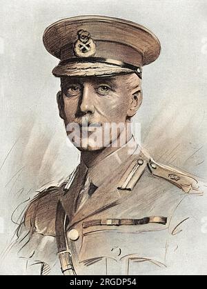 Generalleutnant Sir Thomas Herbert John Chapman Goodwin KCB, KCMG, DSO (24. Mai 1871 – 29. September 1960), bekannt als Sir John Goodwin, britischer Soldat und Arzt, die zwischen 1927 und 1932 als Direktor der Army Medical Services 1918 und dann als Gouverneur des australischen Bundesstaates Queensland diente. Stockfoto