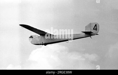 English Electric Wren G-EBNV / '4' (msn 4), im Shuttleworth Trust, Old Warden, Beds. Stockfoto