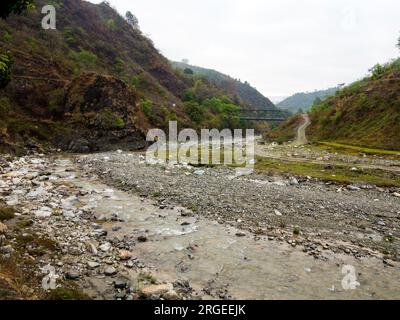 Panar Fluss, Kumaon Hügel, Uttarakhand, Indien Stockfoto