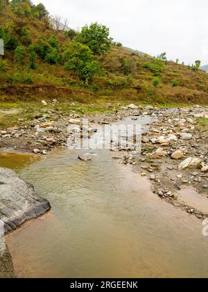 Panar Fluss, Kumaon Hügel, Uttarakhand, Indien Stockfoto